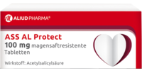 ASS AL Protect 100 mg magensaftres.Tabletten