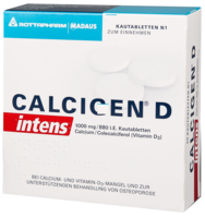 CALCIGEN D intens 1000 mg/880 I.E. Kautabletten