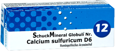 SCHUCKMINERAL Globuli 12 Calcium sulfuricum D6