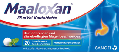 MAALOXAN 25 mVal Kautabletten