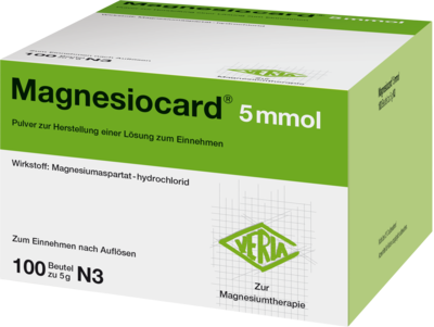 MAGNESIOCARD 5 mmol Plv.z.Her.e.Lsg.z.Einnehmen