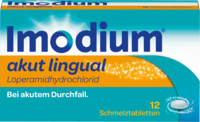 IMODIUM akut lingual Schmelztabletten