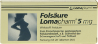 FOLSÄURE LOMAPHARM 5 mg Tabletten