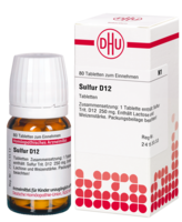 SULFUR D 12 Tabletten