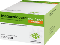 MAGNESIOCARD forte 10 mmol Orange Plv.z.H.e.L.z.E.