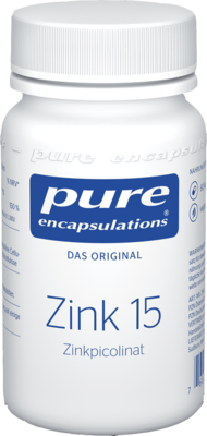 PURE ENCAPSULATIONS Zink 15 Zinkpicolinat Kapseln