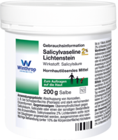 SALICYLVASELINE 10% Lichtenstein