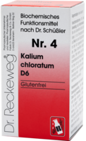 BIOCHEMIE 4 Kalium chloratum D 6 Tabletten