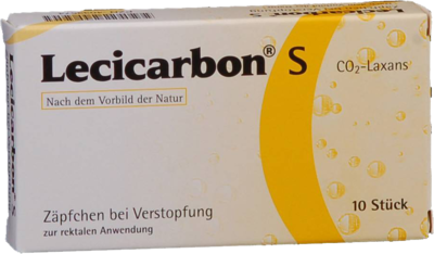 LECICARBON S CO2 Laxans Suppositorien