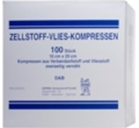 ZELLSTOFF VLIES Kompressen unsteril 10x20 cm