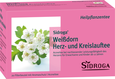 SIDROGA Weißdorn Herz- und Kreislauftee Filterb.