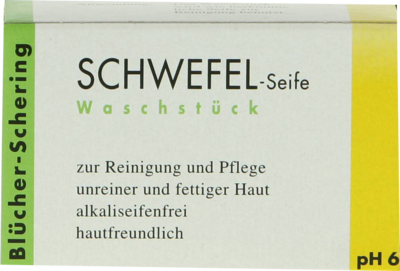 SCHWEFEL SEIFE Blücher Schering