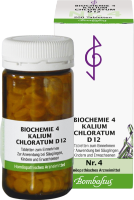 BIOCHEMIE 4 Kalium chloratum D 12 Tabletten