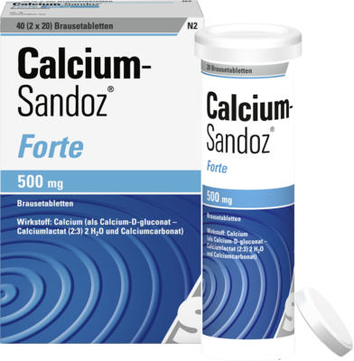 CALCIUM SANDOZ forte Brausetabletten