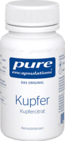 PURE ENCAPSULATIONS Kupfer Kupfercitrat Kapseln