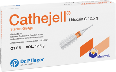 CATHEJELL Lidocain C steriles Gleitgel ZHS 12,5 g