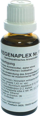 REGENAPLEX Nr.118 b Tropfen zum Einnehmen