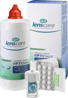 LENSCARE OptiSept Kombip.350 ml+45 Tabl.+1 Beh.