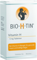 BIO-H-TIN Vitamin H 5 mg für 6 Monate Tabletten