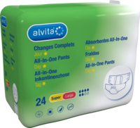 ALVITA All-in-One Inkontinenzhose super large Tag