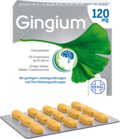 GINGIUM 120 mg Filmtabletten