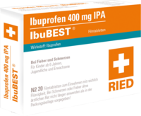 IBUPROFEN 400 mg IPA/IbuBEST Filmtabletten