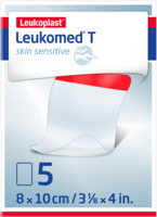 LEUKOMED T skin sensitive steril 8x10 cm