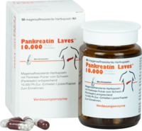 PANKREATIN Laves 10.000 Ph.Eur.-Einh.msr.Hartkaps.