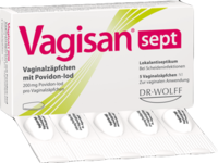 VAGISAN sept Vaginalzäpfchen mit Povidon-Iod