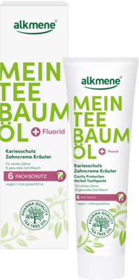 ALKMENE Mein Teebaumöl Kräuter Zahncreme