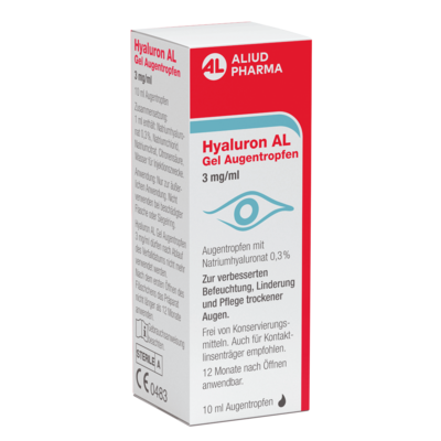 HYALURON AL Gel Augentropfen 3 mg/ml